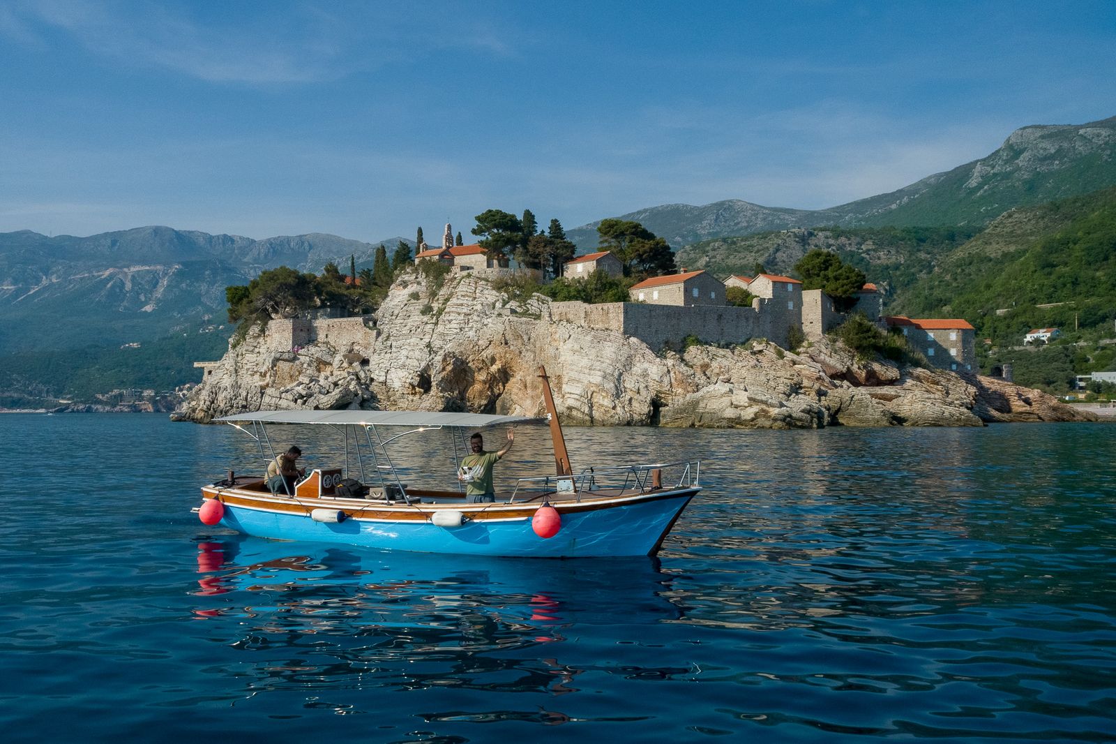 Budva boat tour photo